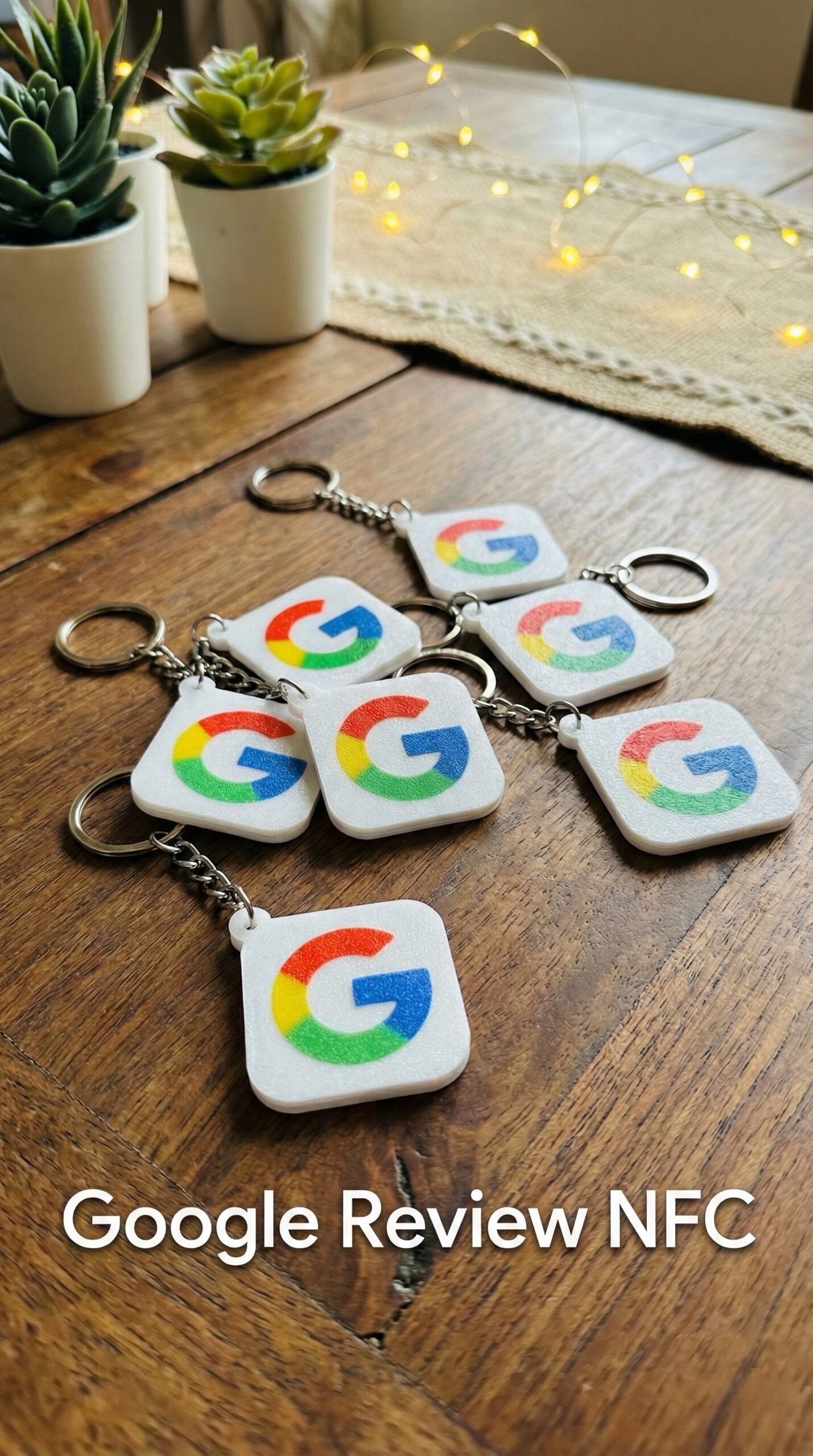 Google Review NFC Keychain
