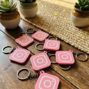 Instagram NFC Keychain